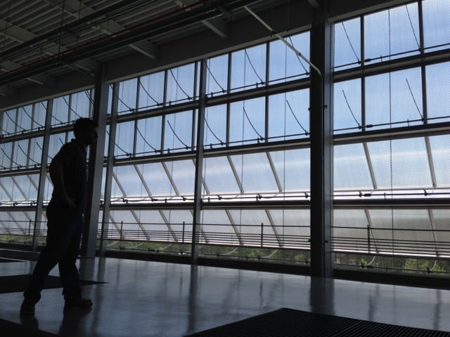 Industrial polycarbonate window system