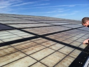 Cellular polycarbonate panels are far superior to fiberglass reinforced panels