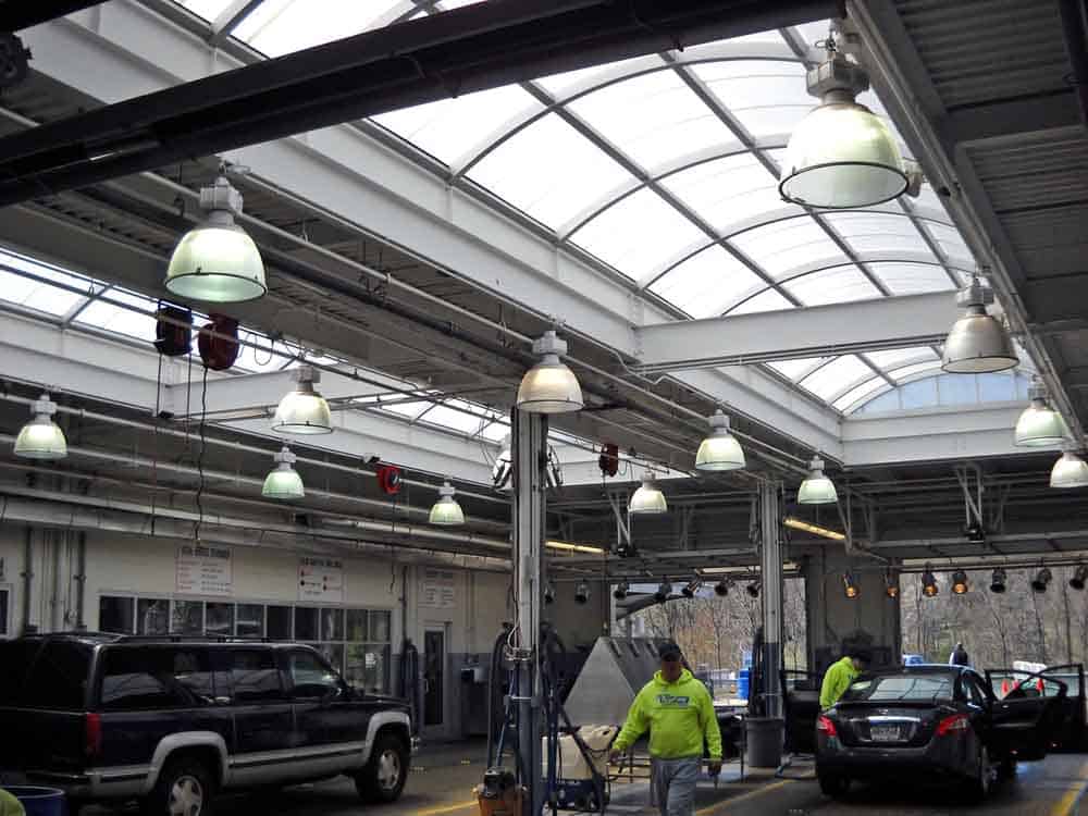 EXTECH Canopy at a car wash
