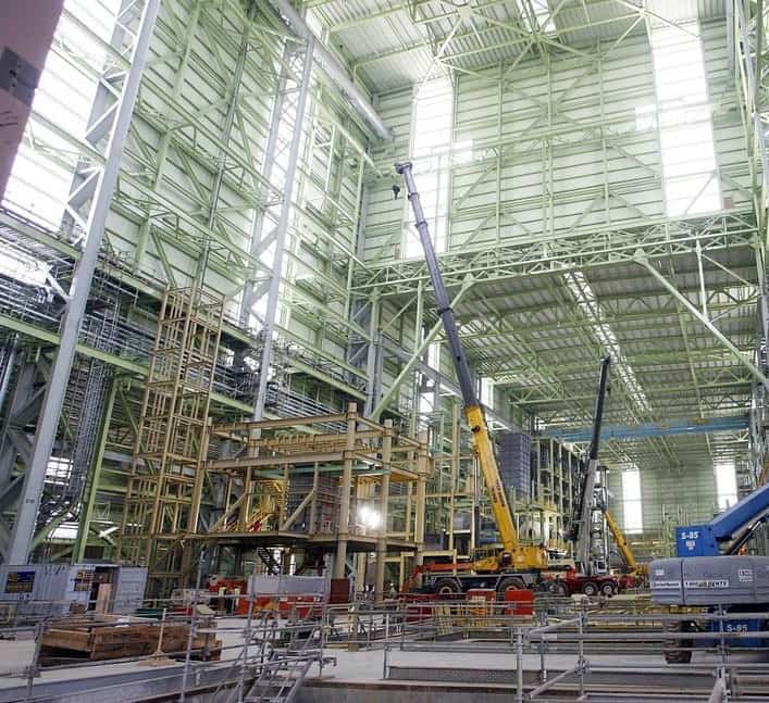 Interior of the ThyssenKrupp Steel Mill