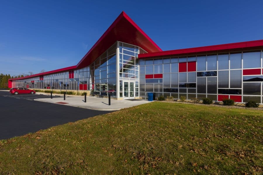 Polycarbonate Curtain Wall | Otterbein University OH