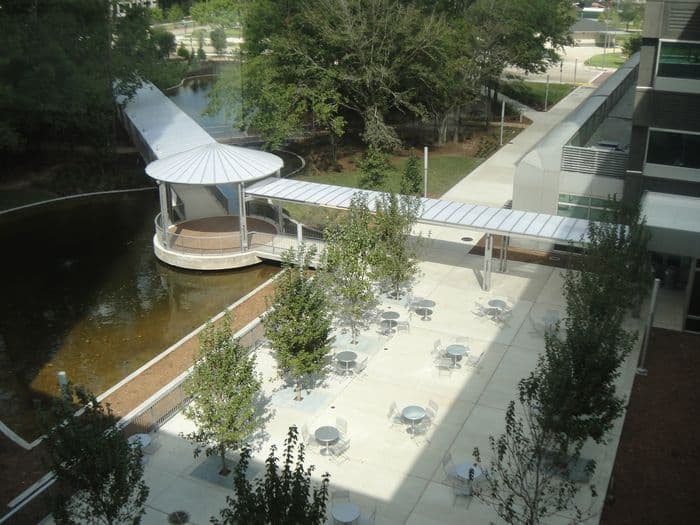 Walkway canopy in Houston TX