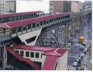 custom facades - EXTECH's Custom Steel and Aluminum Façade at NYCTA 231st Station in New York, NY