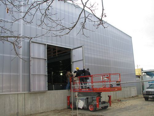 EXTECH translucent wall system in Boston