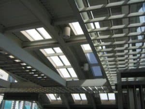 industrial skylights - EXTECH's SKYGARD 3700 at Charles Center Station in Baltimore, MD