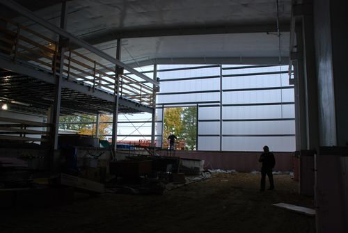 EXTECH translucent wall system in Boston