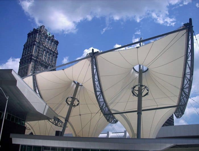 Commercial Canopy at Rosa Parks Transit Center