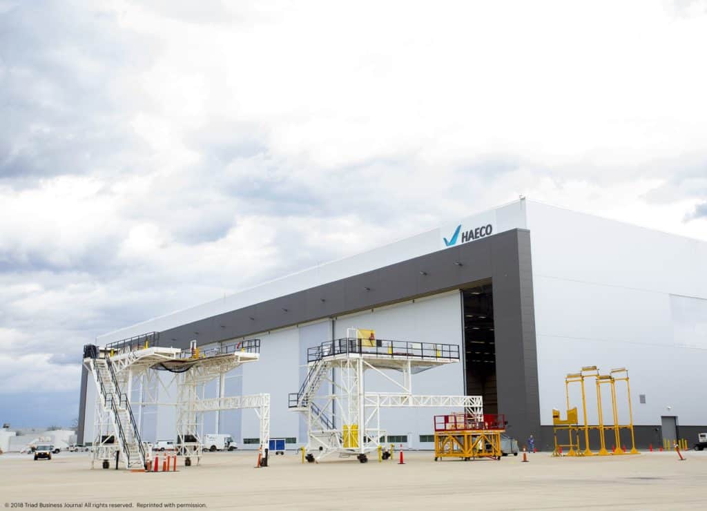 Daylighting for aircraft hangars - HAECO translucent hangar doors