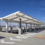 LAX Translucent Parking Canopies