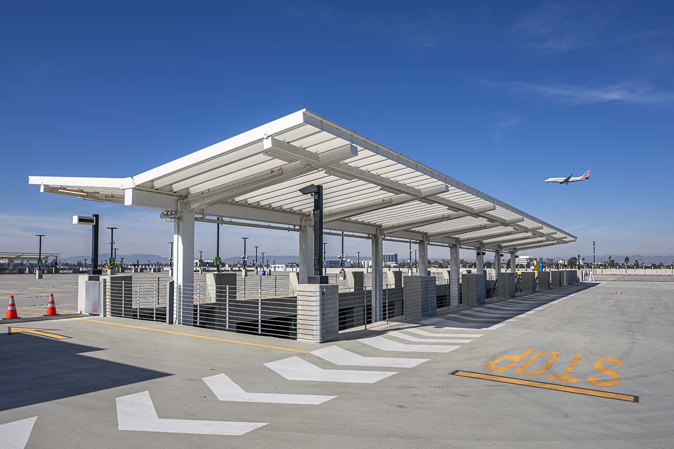 LAX Translucent Parking Canopies