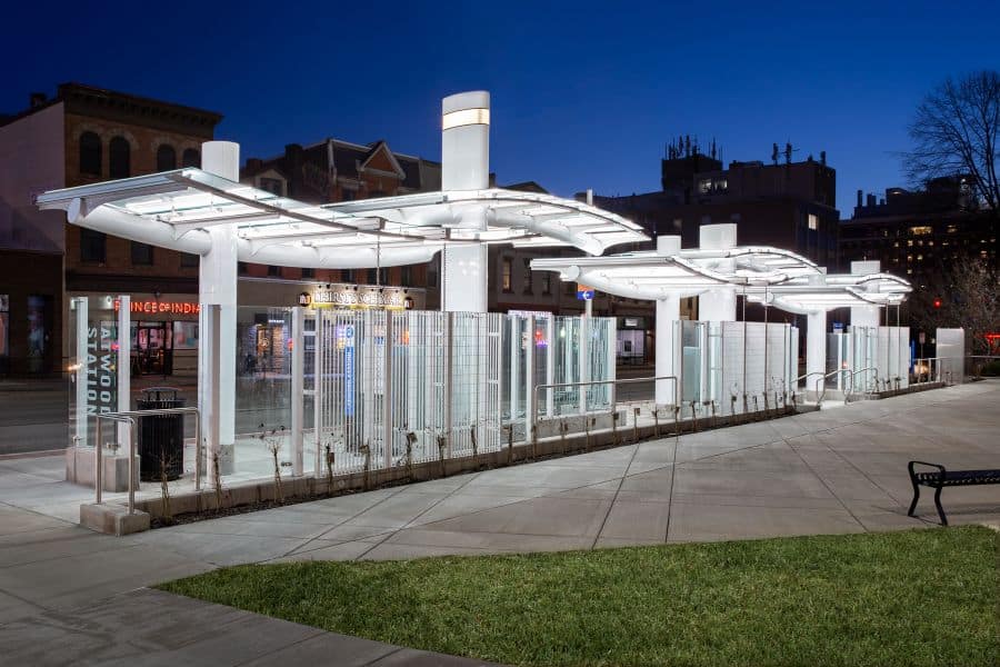 Custom Transit Canopies - Pittsburgh