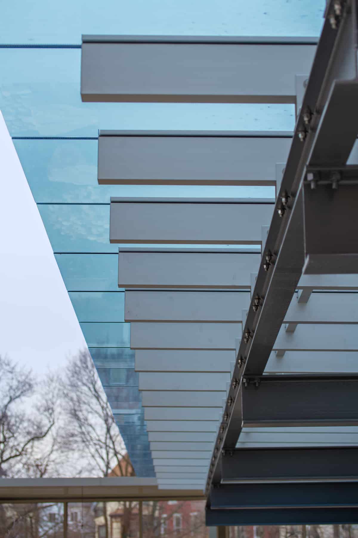 Glass Canopy System - SKYSHADE 2500