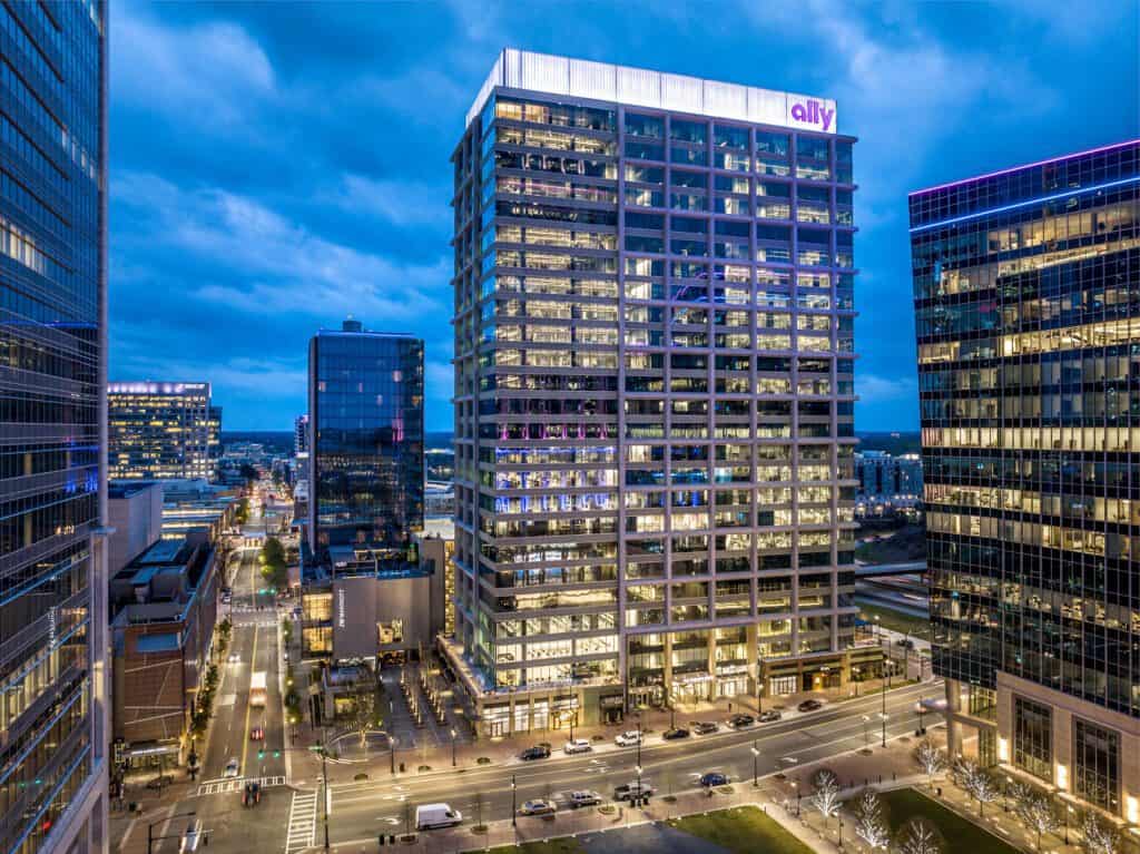 Translucent Screen Wall System - Ally Charlotte Center