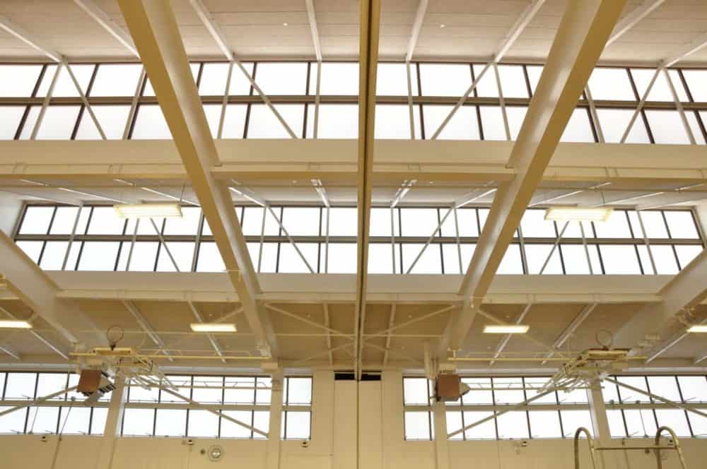 Ventilated Window System for Athletic Facilities