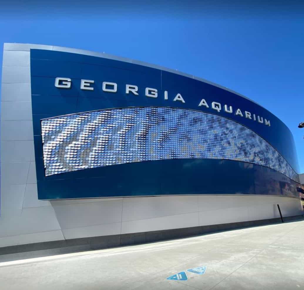 GA Aquarium Kinetic Facade