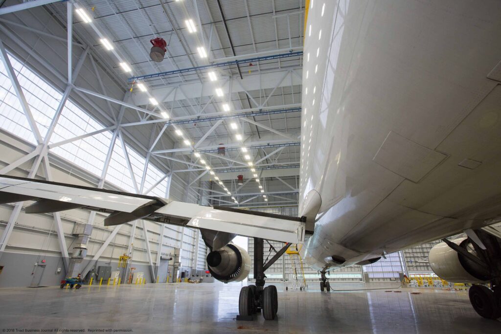 HAECO Translucent Panels for Aircraft Hangar Doors