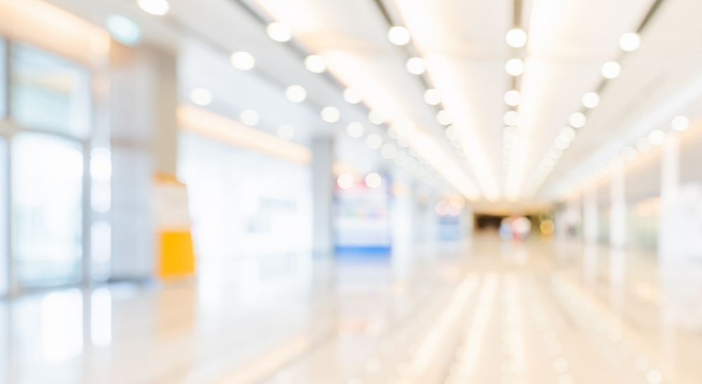 Blurred bokeh panoramic background